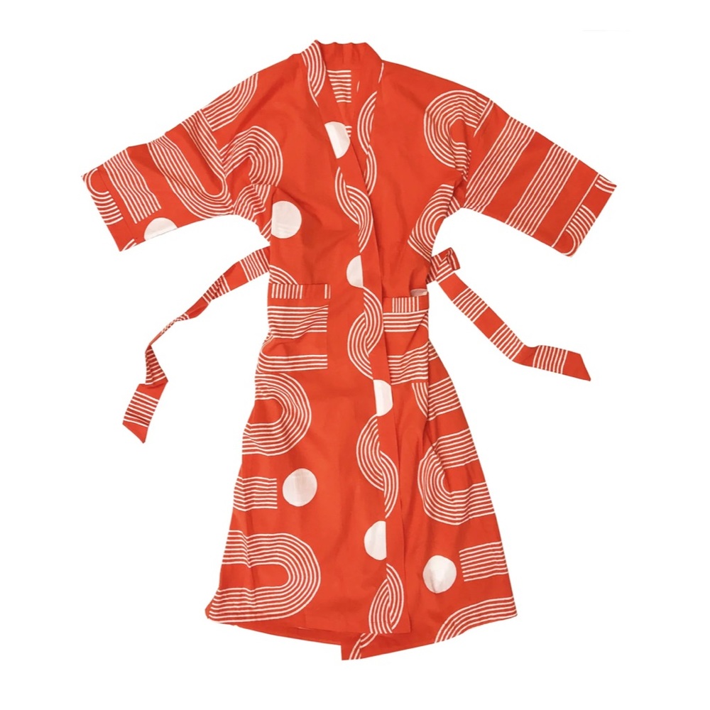 Block Shop Textiles Sidewinder robe size S/M